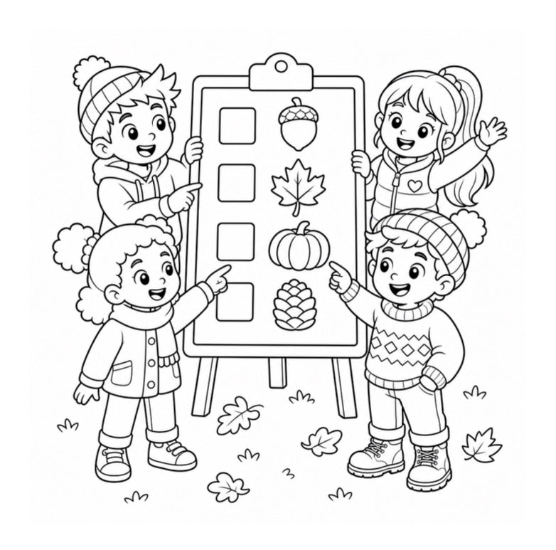 Fall Coloring Bundle