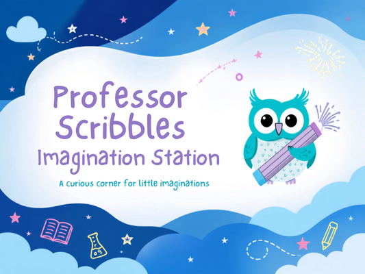 Welcome to Professor Scribbles' Imagination Station: Meet Our Chief Imagination Officer