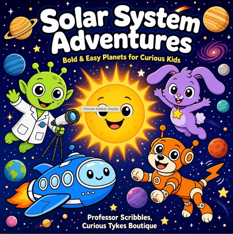 Solar System Adventures: Bold and Easy Planets for Curious Kids