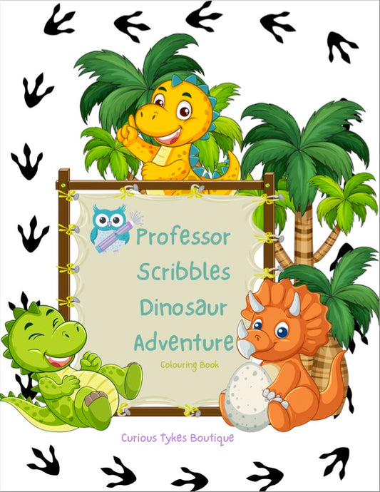 Professor Scribbles Dinosaur Adventure