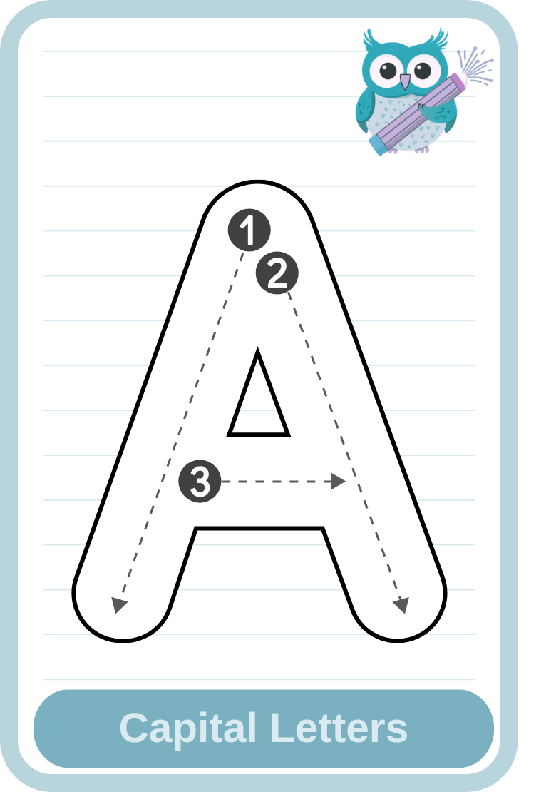Young Tykes Tracing Flashcards