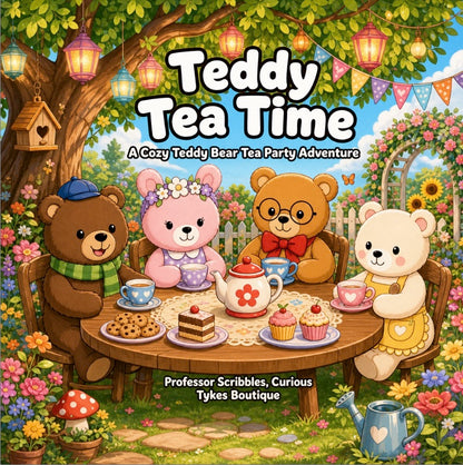 Teddy Tea Time: A Cozy Teddy Bear Tea Time Adventure