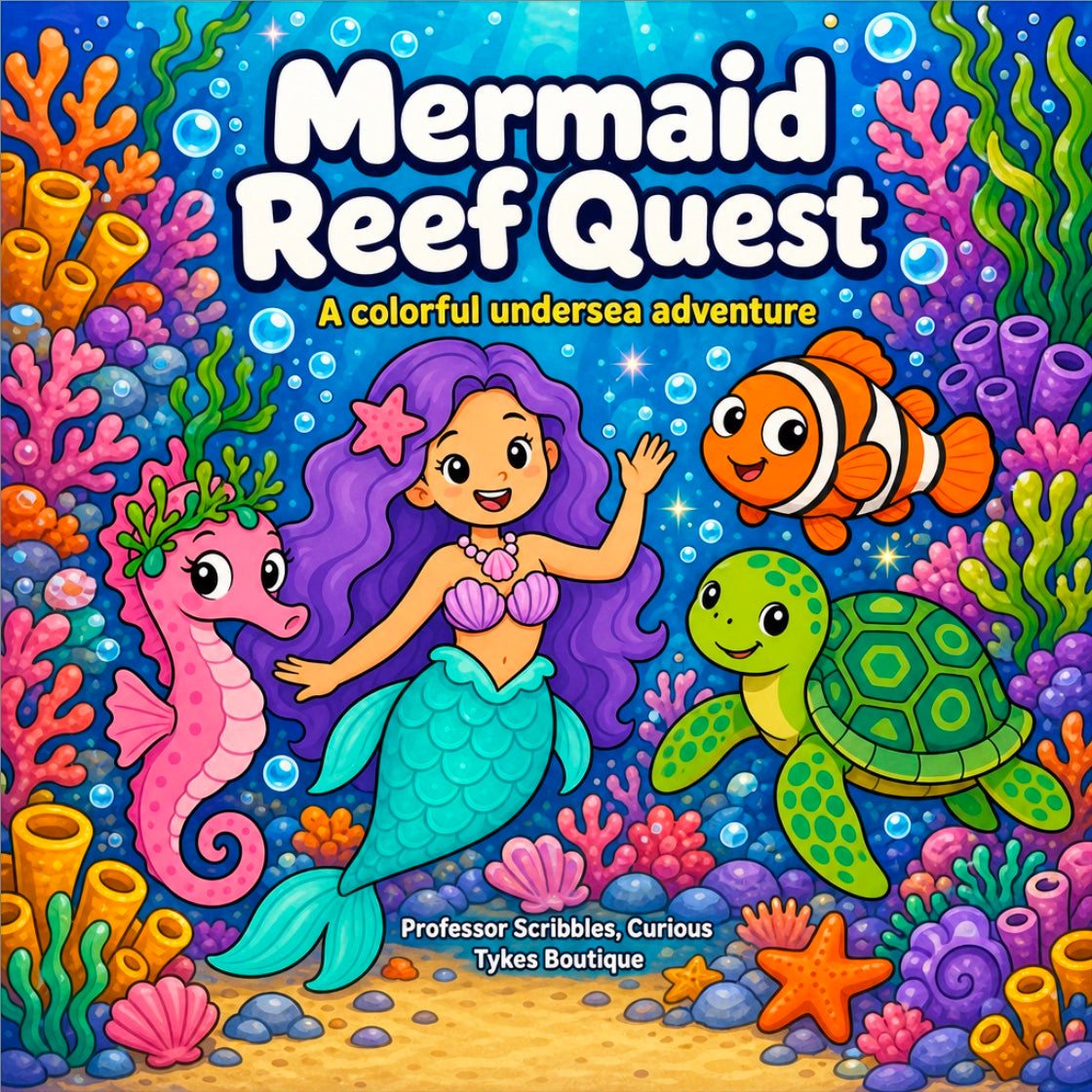 Mermaid Reef Quest: A Colorful Undersea Adventure