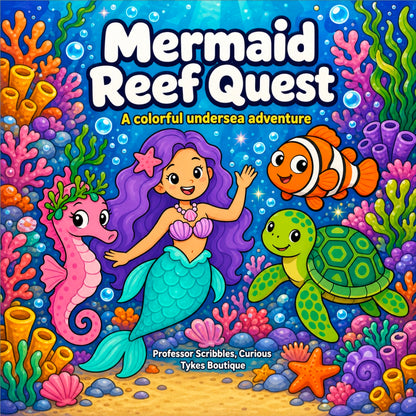 Mermaid Reef Quest: A Colorful Undersea Adventure
