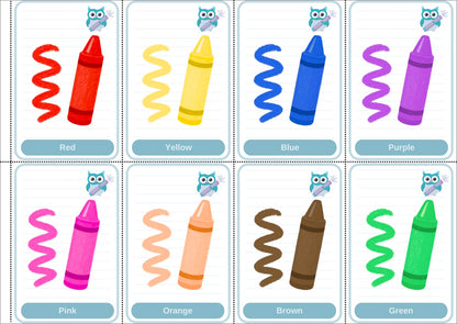 Toddler Beginner Flashcard Bundle