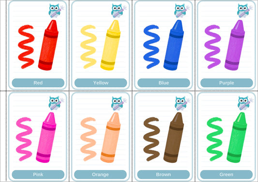 Toddler Beginner Flashcard Bundle