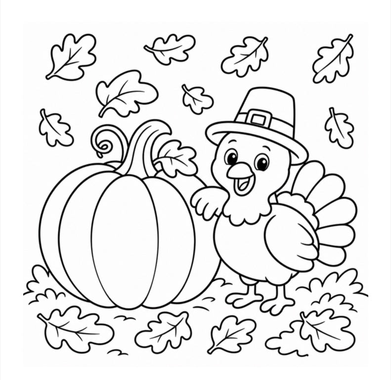 Fall Coloring Bundle