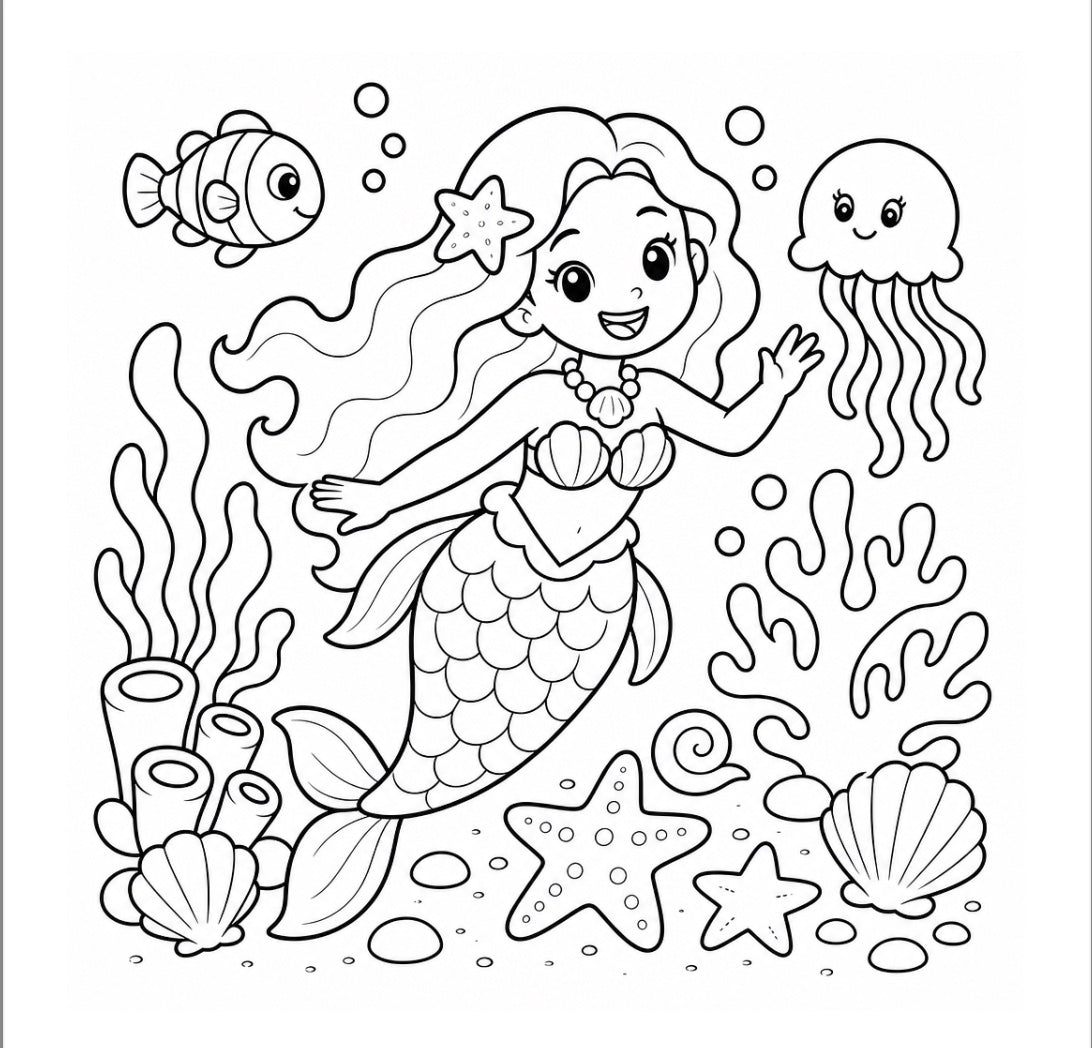 Mermaid Reef Quest: A Colorful Undersea Adventure