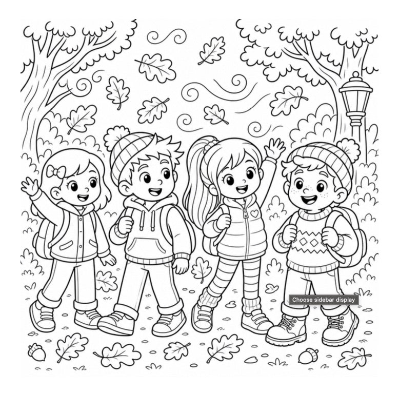 Fall Coloring Bundle