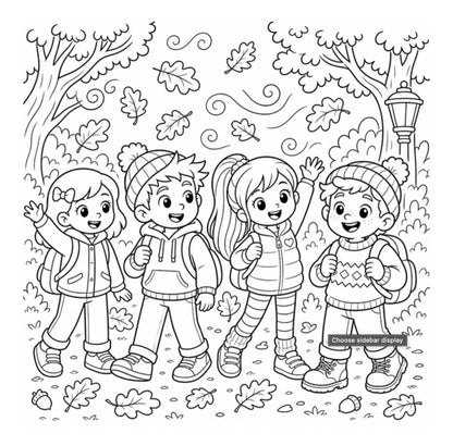 Fall Coloring Bundle