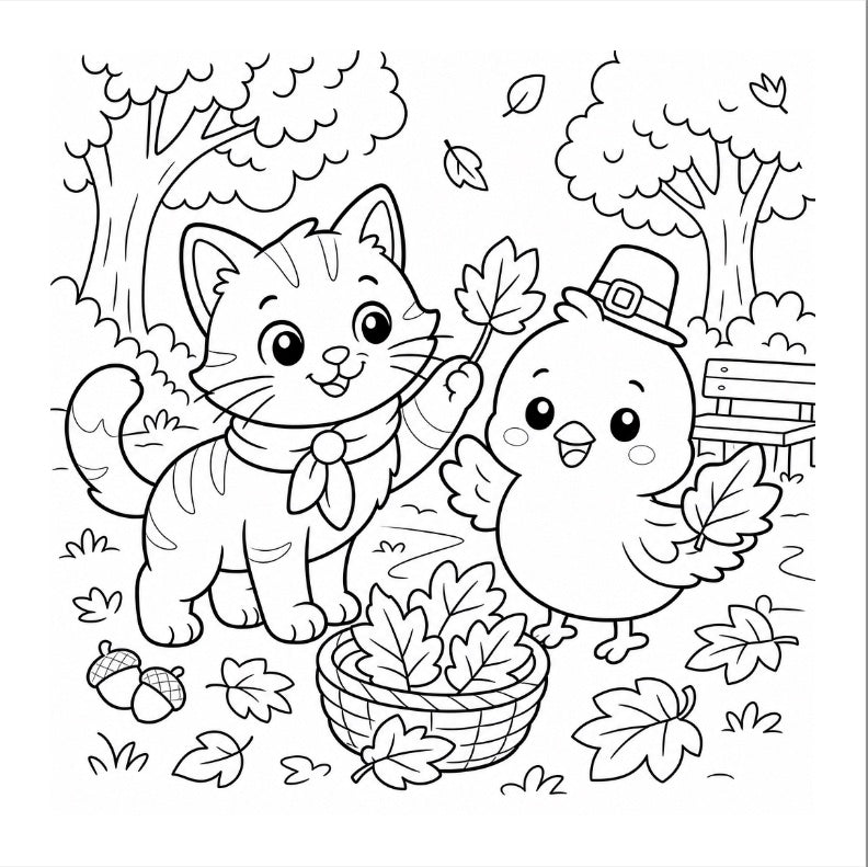 Thankful Pals: A Friends' Thanksgiving Adventure