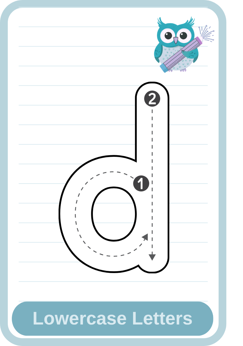 Young Tykes Tracing Flashcards
