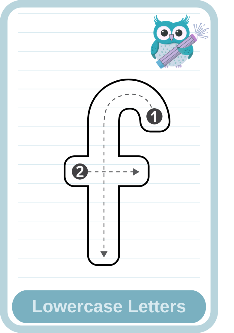 Young Tykes Tracing Flashcards