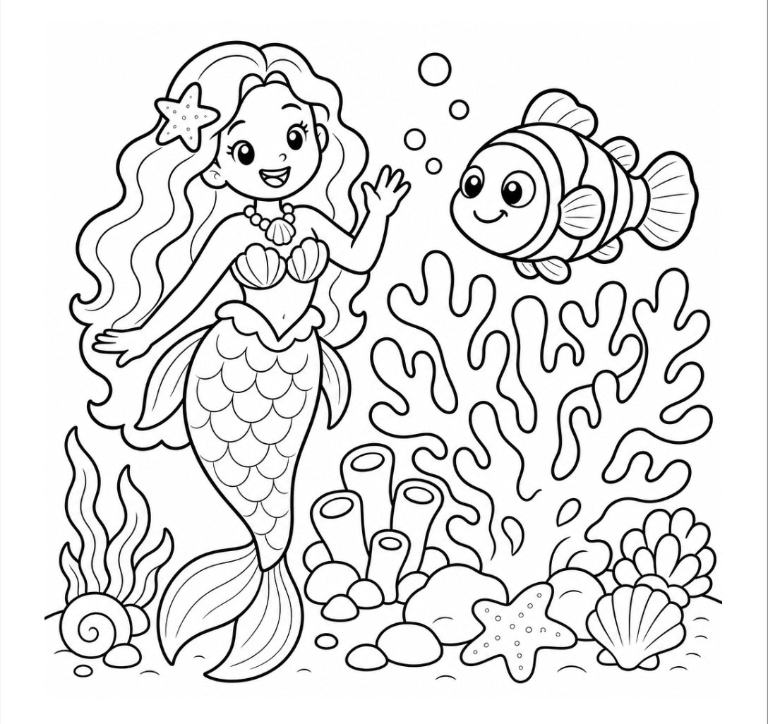 Mermaid Reef Quest: A Colorful Undersea Adventure