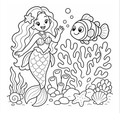 Mermaid Reef Quest: A Colorful Undersea Adventure