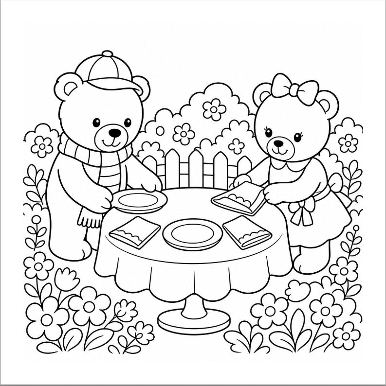 Teddy Tea Time: A Cozy Teddy Bear Tea Time Adventure