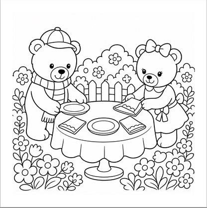 Teddy Tea Time: A Cozy Teddy Bear Tea Time Adventure