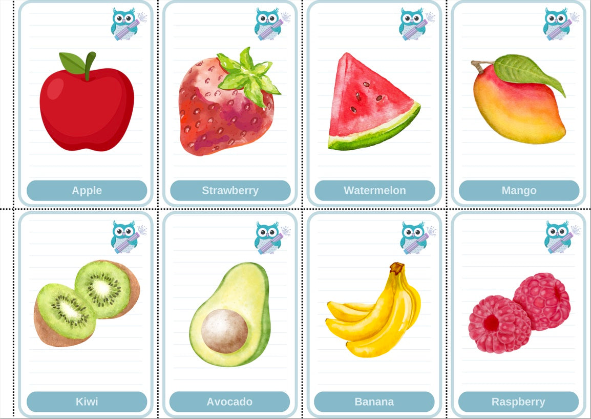 Toddler Beginner Flashcard Bundle