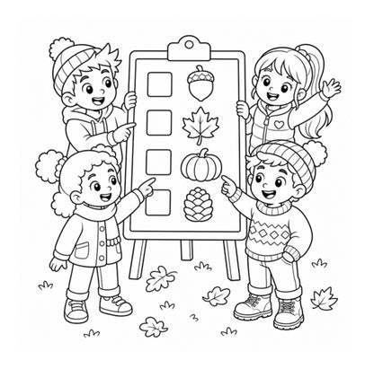Fall Coloring Bundle