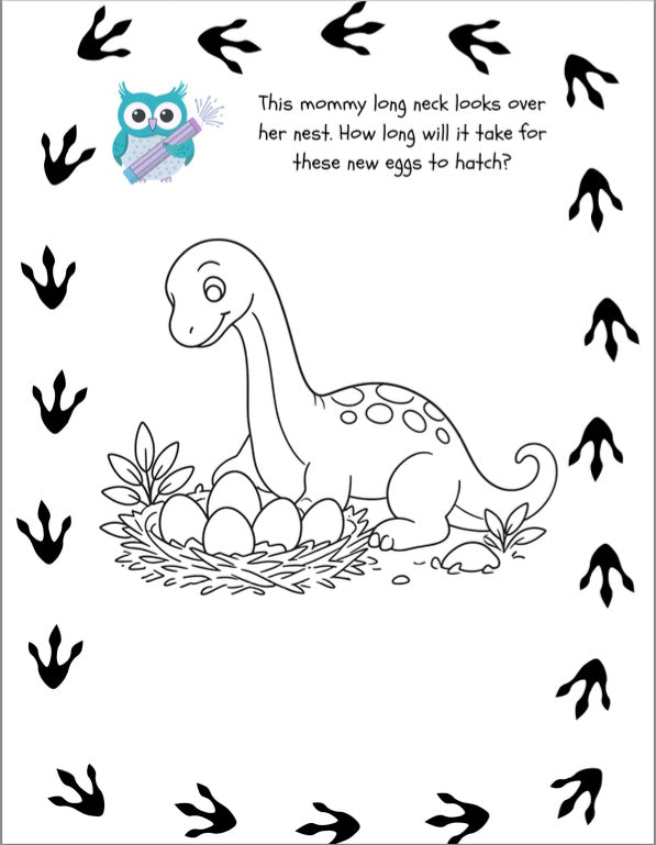 Professor Scribbles Dinosaur Adventure