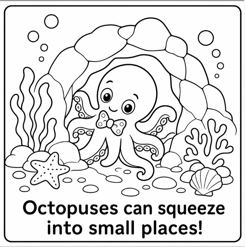 Ocean Pals: Colour and Learn About Sea Friends