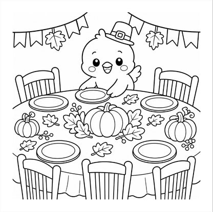 Thankful Pals: A Friends' Thanksgiving Adventure