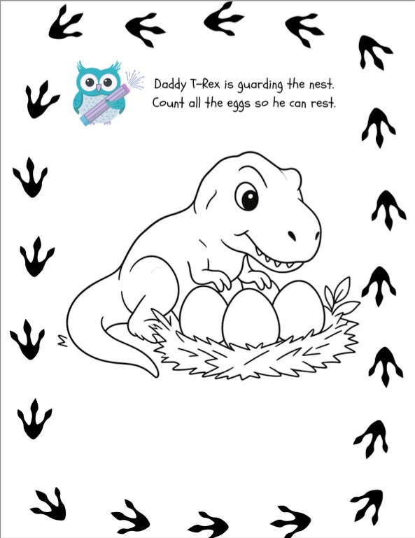 Professor Scribbles Dinosaur Adventure