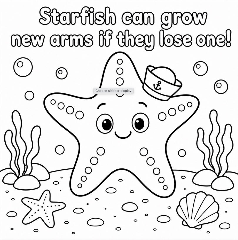 Ocean Pals: Colour and Learn About Sea Friends