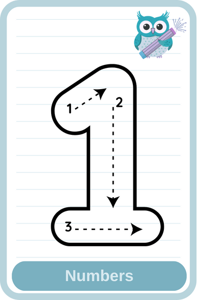 Young Tykes Tracing Flashcards