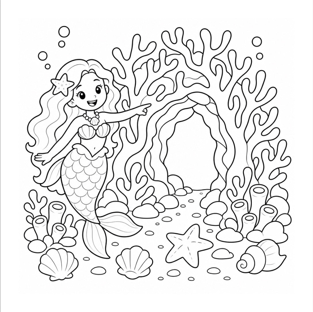 Mermaid Reef Quest: A Colorful Undersea Adventure