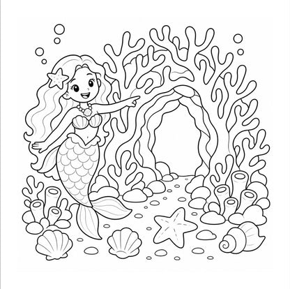 Mermaid Reef Quest: A Colorful Undersea Adventure
