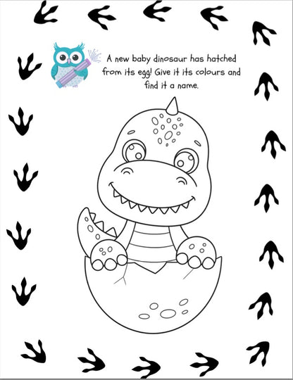 Professor Scribbles Dinosaur Adventure
