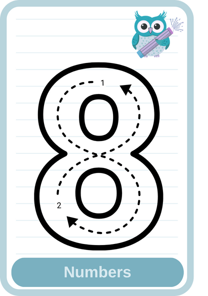 Young Tykes Tracing Flashcards