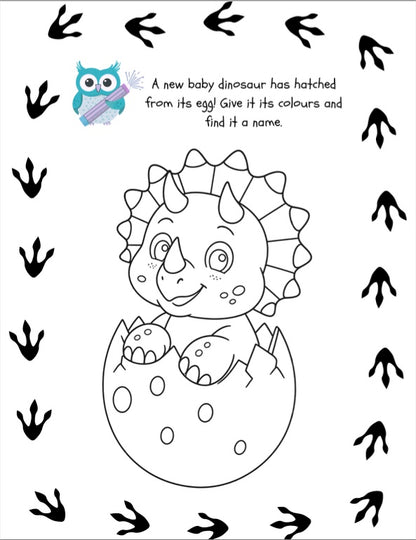 Professor Scribbles Dinosaur Adventure