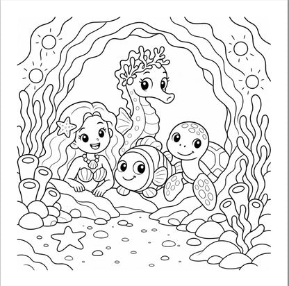 Mermaid Reef Quest: A Colorful Undersea Adventure