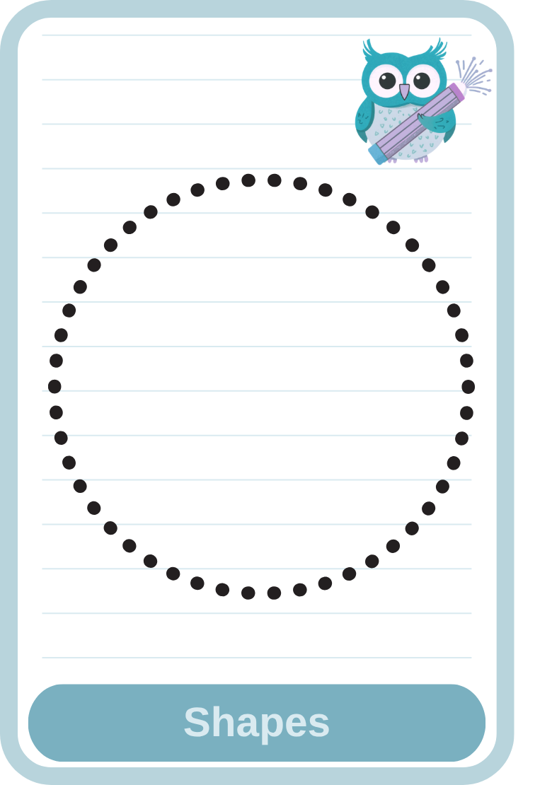 Young Tykes Tracing Flashcards
