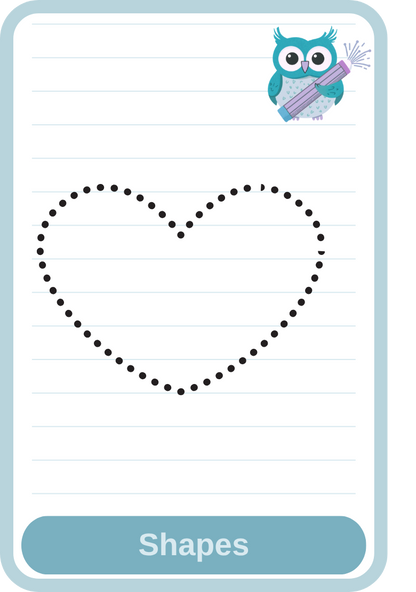 Young Tykes Tracing Flashcards