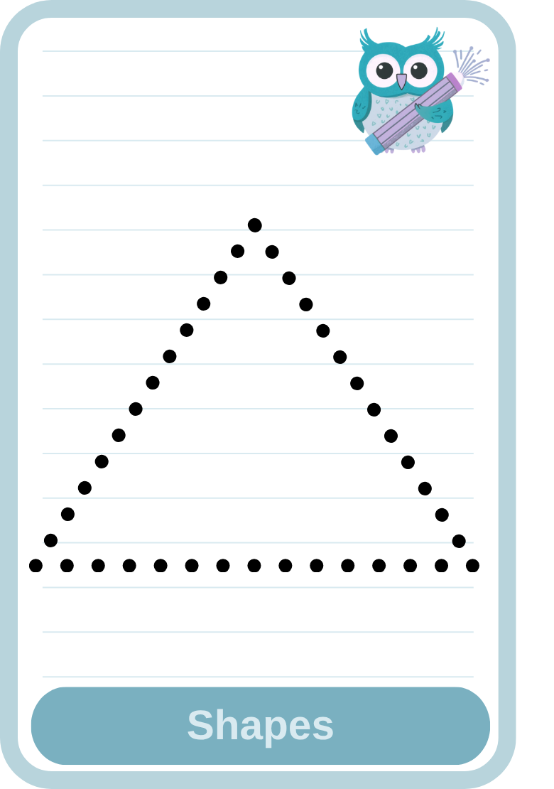 Young Tykes Tracing Flashcards