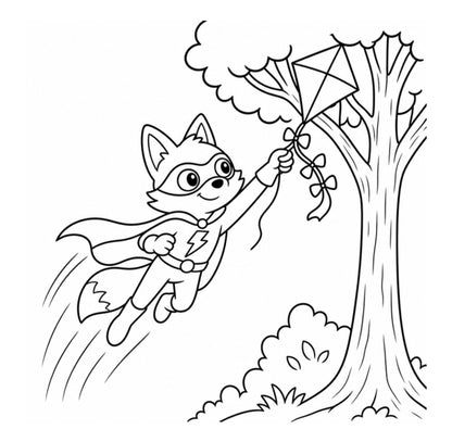 Super Squad Adventures Coloring Book