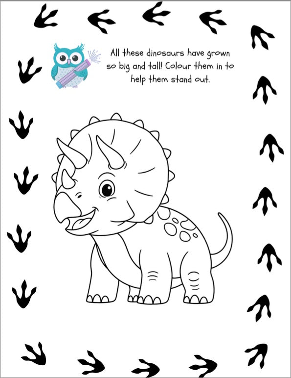 Professor Scribbles Dinosaur Adventure