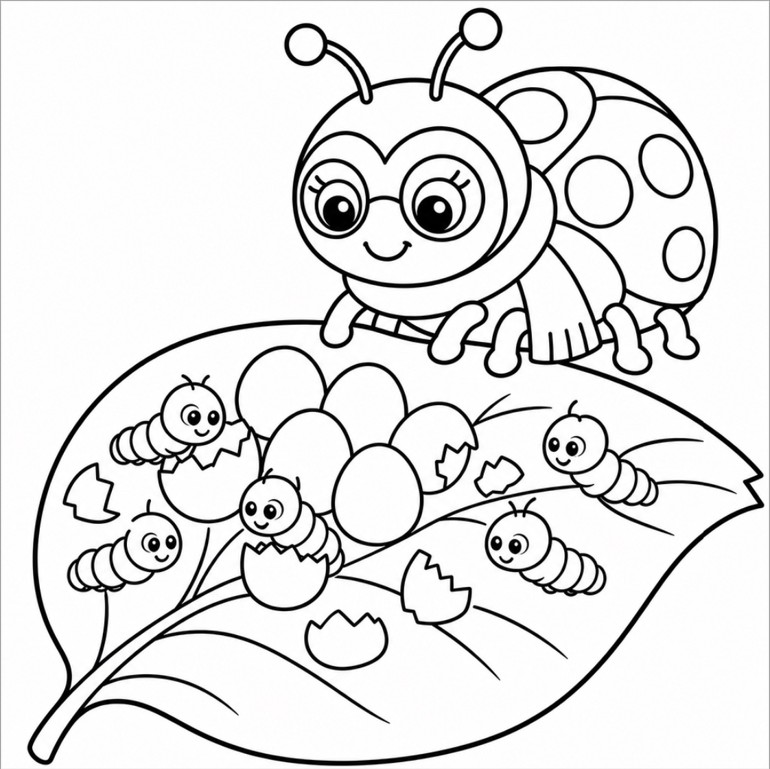 Bugs In Bloom: Life Cycles of Insects for Curious Kids