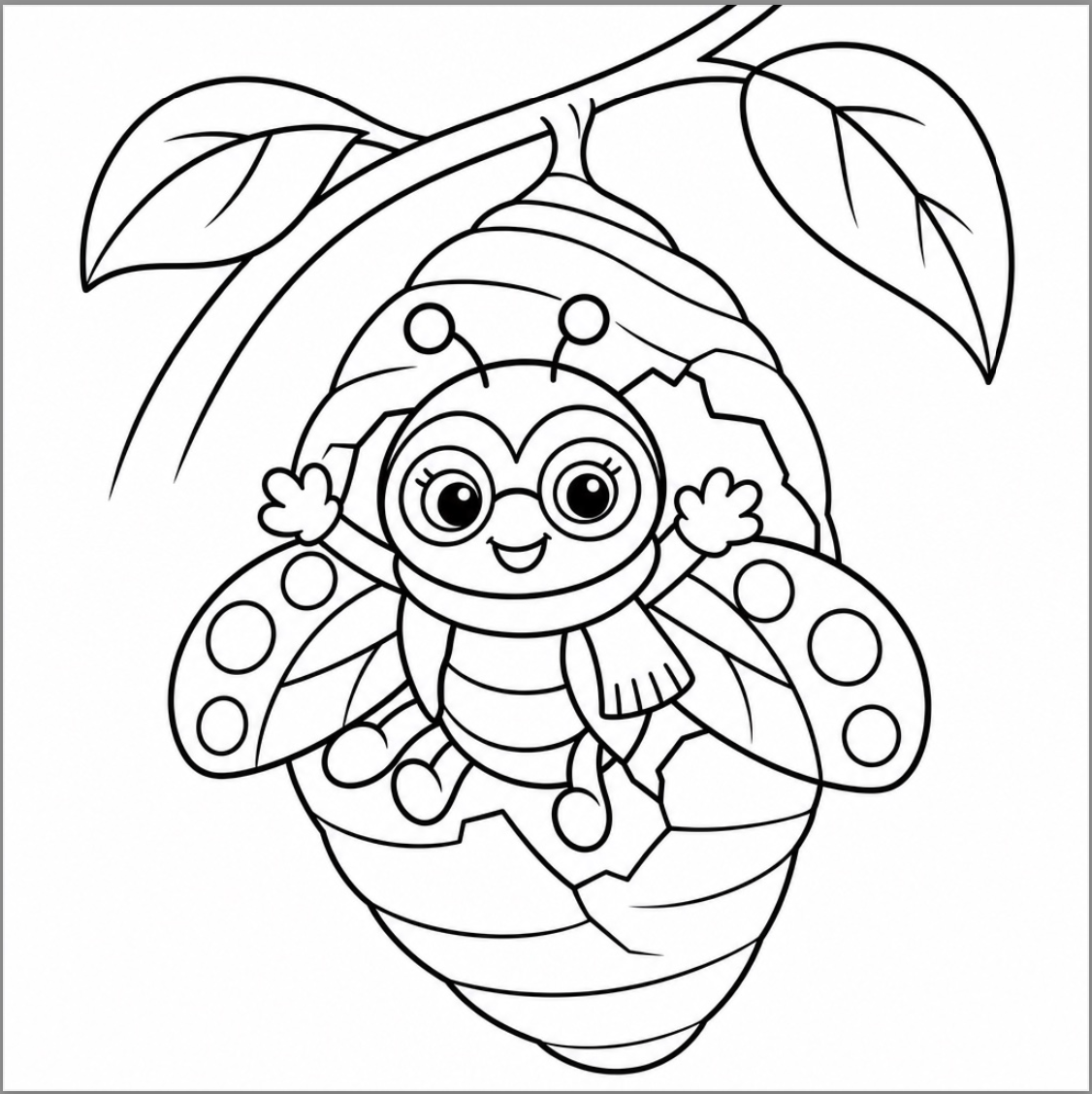 Bugs In Bloom: Life Cycles of Insects for Curious Kids