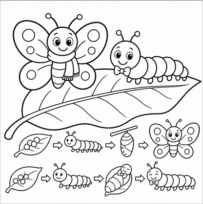 Buzzy Life Cycles: Discover Bug and Insect Adventures