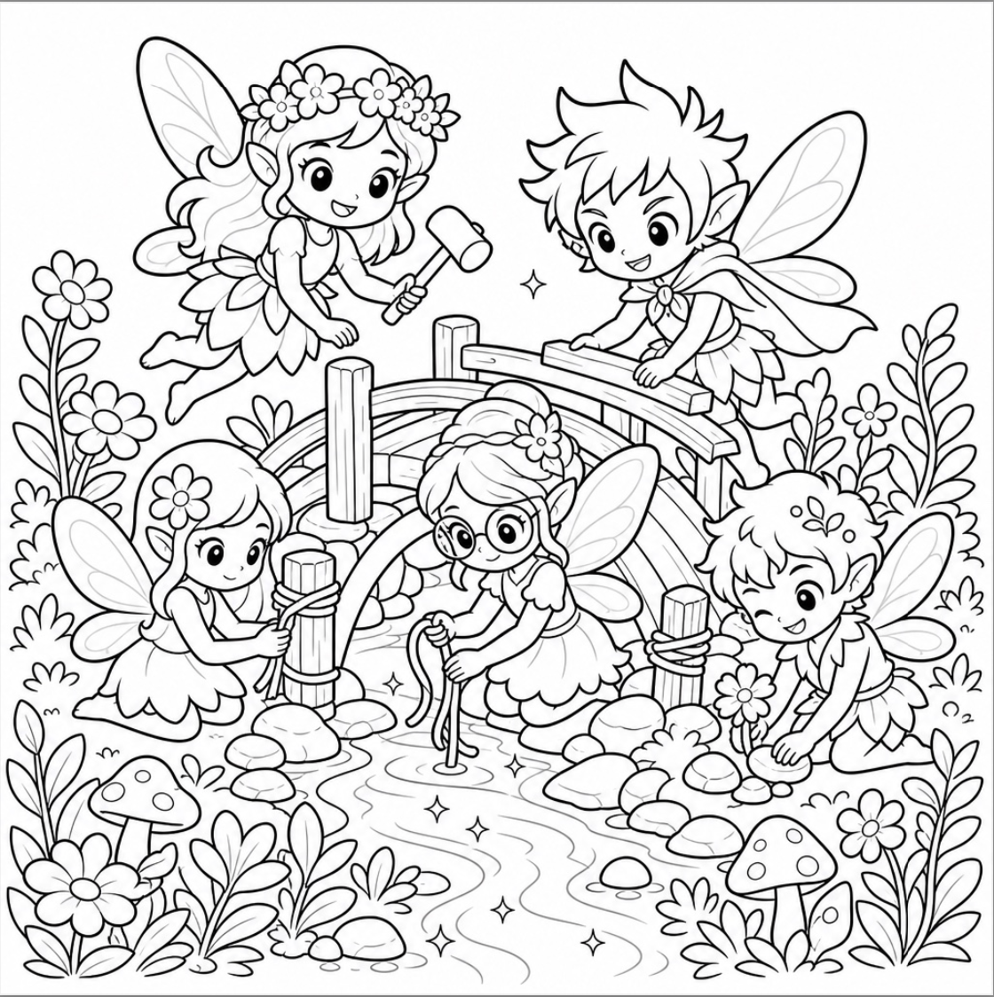 Fairy Garden: Magical Adventures in Tiny Gardens
