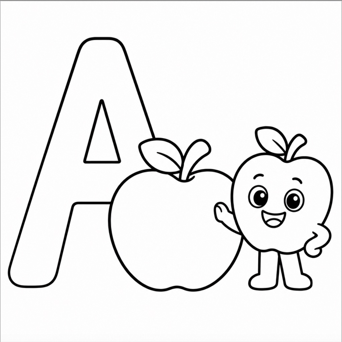 Bold and Easy First WordsA-Z: Chunky Letters and Friendly Friends