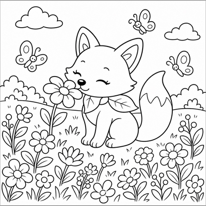 Forest Friends: Whimsical Woods Colouring Book