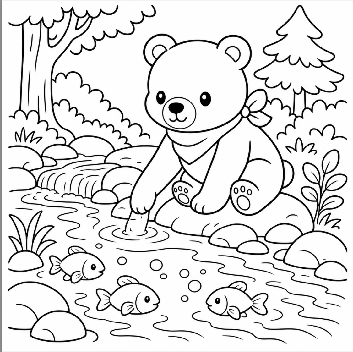 Forest Friends: Whimsical Woods Colouring Book