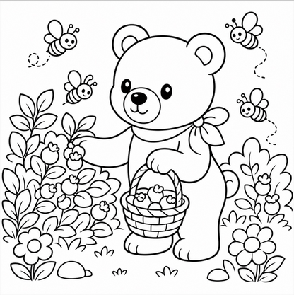Forest Friends: Whimsical Woods Colouring Book