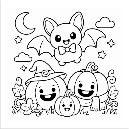 Happy Haunts: A Friendly Halloween Adventure